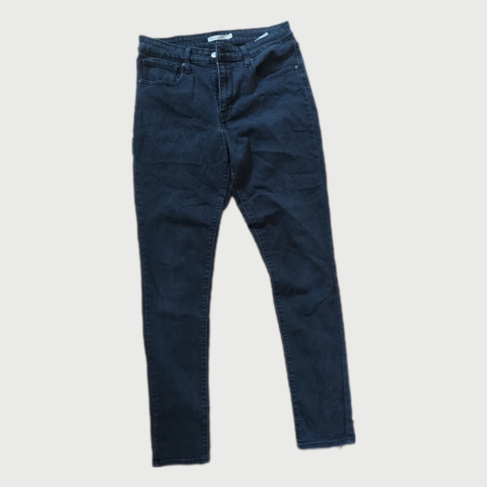 Levi's 721 high rise skinny size 31 faded black